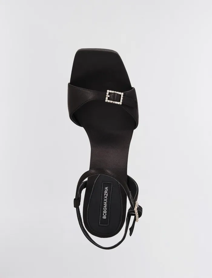 Women Shoes BCBG Skena Sandal Heel Black