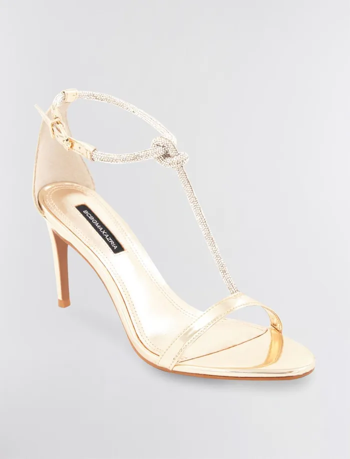 Women Shoes BCBG Trinnia Sandal Heel Platinum