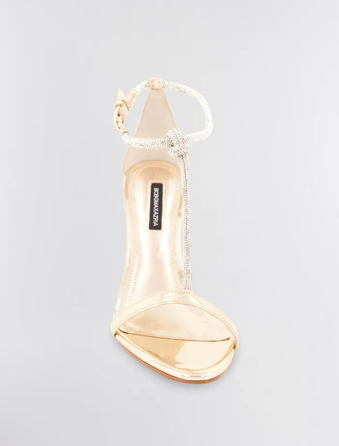 Women Shoes BCBG Trinnia Sandal Heel Platinum