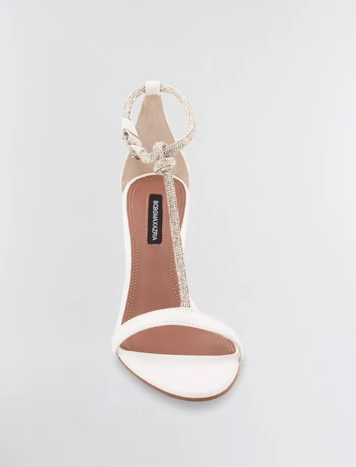 Women Shoes BCBG Trinnia Sandal Heel White