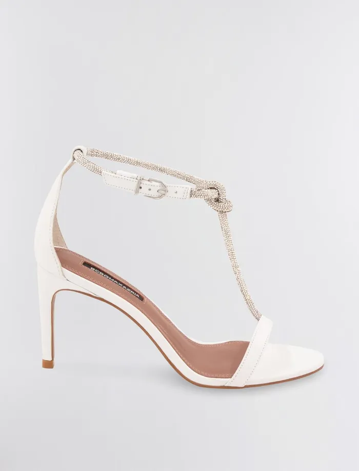 Women Shoes BCBG Trinnia Sandal Heel White