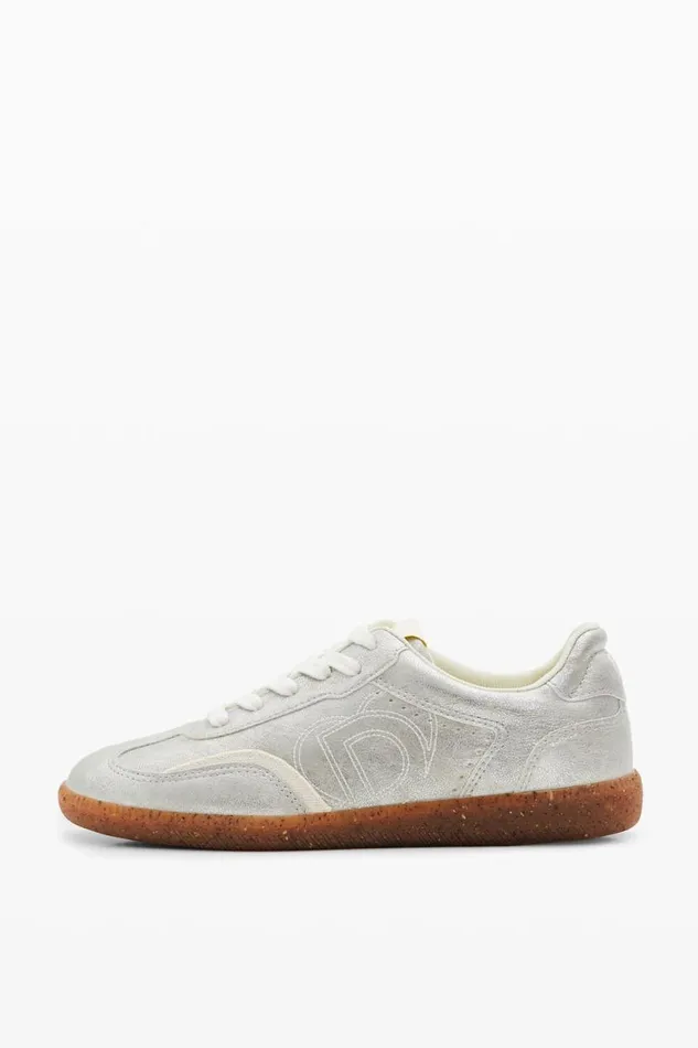 Women Shoes Desigual Retro Metallic Sneakers