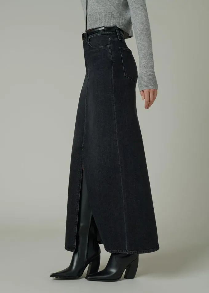 Women Shorts Skirts Joe039s Jeans THE MARTINE MAXI SKIRT Mindset