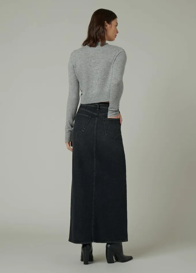 Women Shorts Skirts Joe039s Jeans THE MARTINE MAXI SKIRT Mindset