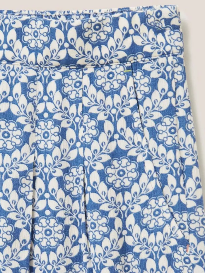 Women SHORTS White Stuff Matilda Crinkle Shorts Blue Multi Women SHORTS White Stuff Matilda Crinkle Shorts Blue Multi