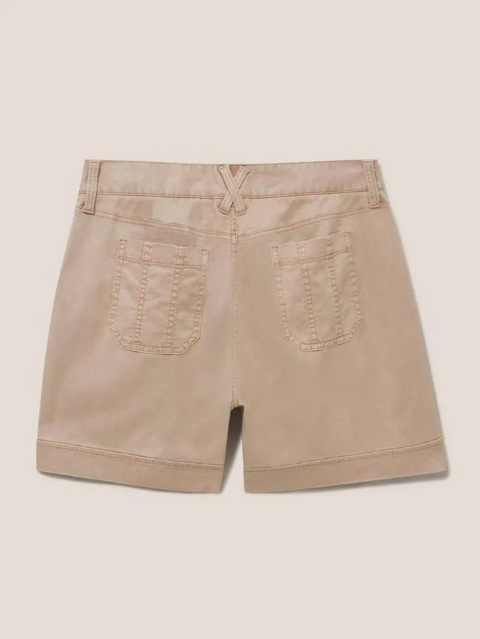 Women SHORTS White Stuff Mollie Combat Shorts Dark Natural Women SHORTS White Stuff Mollie Combat Shorts Dark Natural