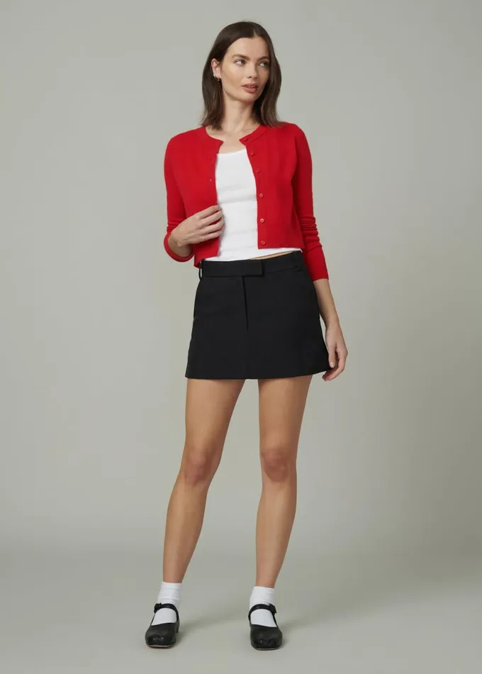 Women Skirts Joe039s Jeans THE CHLOE TAILORED MINI SKIRT Black