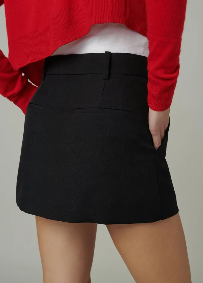 Women Skirts Joe039s Jeans THE CHLOE TAILORED MINI SKIRT Black