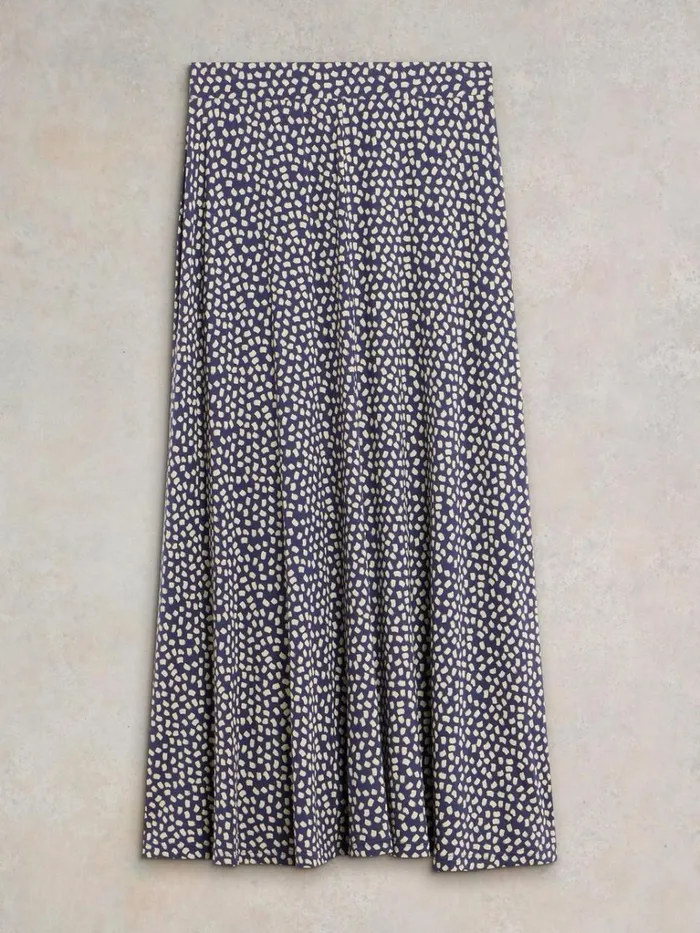 Women SKIRTS White Stuff Jada Eco Vero Skirt Blue Print Women SKIRTS White Stuff Jada Eco Vero Skirt Blue Print