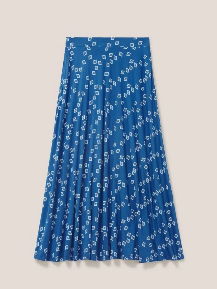 Women SKIRTS White Stuff Jada Jersey Maxi Skirt Navy Multi Women SKIRTS White Stuff Jada Jersey Maxi Skirt Navy Multi