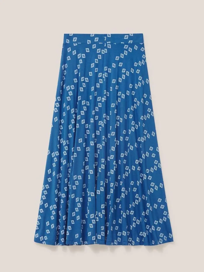 Women SKIRTS White Stuff Jada Jersey Maxi Skirt Navy Multi Women SKIRTS White Stuff Jada Jersey Maxi Skirt Navy Multi