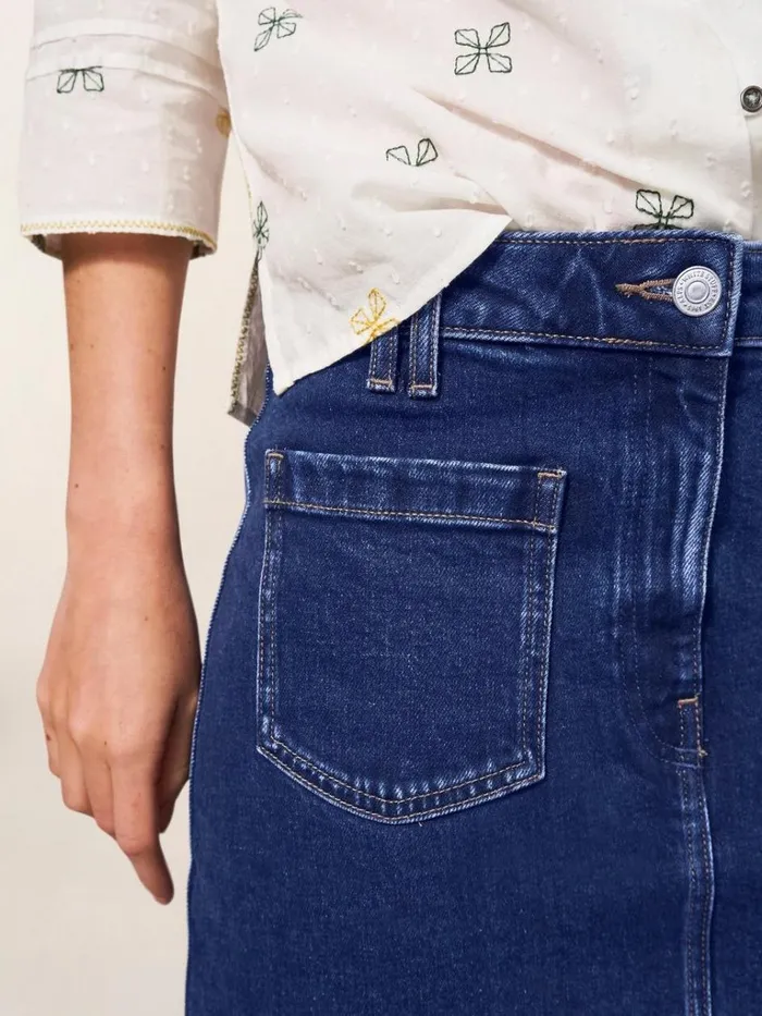 Women SKIRTS White Stuff Melody Denim Skirt Dk Denim