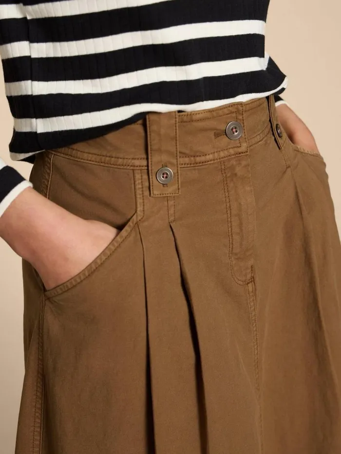 Women SKIRTS White Stuff Tara Chino Skirt Mid Tan Women SKIRTS White Stuff Tara Chino Skirt Mid Tan