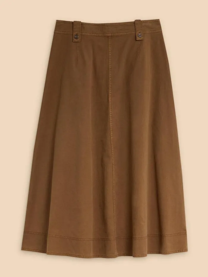 Women SKIRTS White Stuff Tara Chino Skirt Mid Tan Women SKIRTS White Stuff Tara Chino Skirt Mid Tan