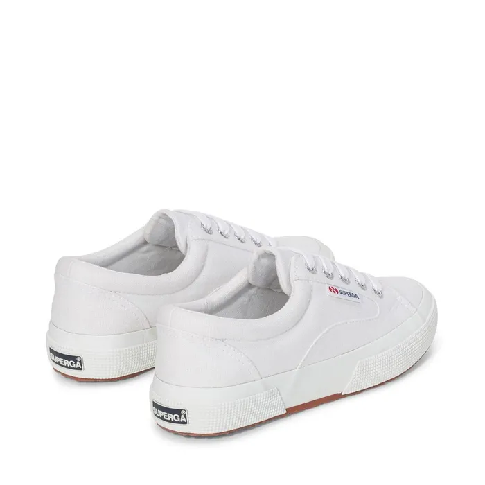 Women Sneakers Unisex 2750 BLOCKS Low Cut WHITE Superga Low Cut