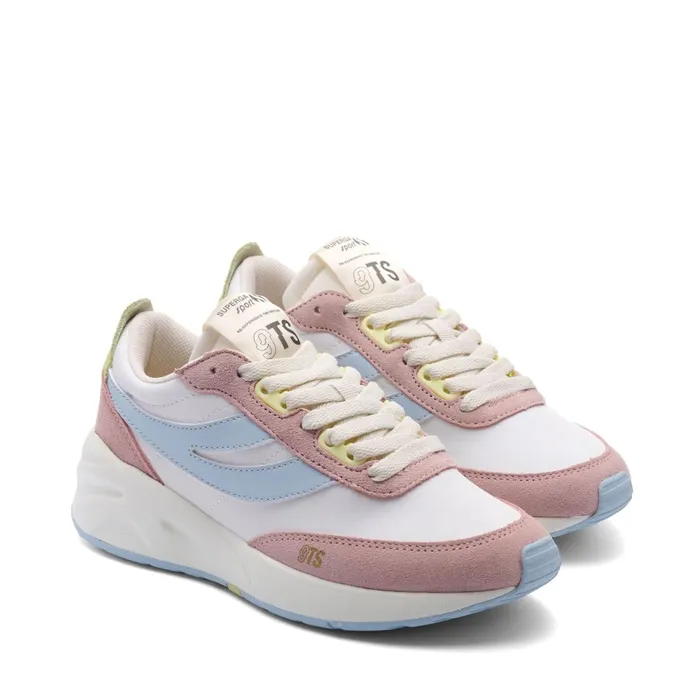 Women Sneakers Unisex 4089 TRAINING 9TS SLIM Low Cut PINK ISHGREY LILLASUNNY LIMEWHITE AVORIO Superga Low Cut