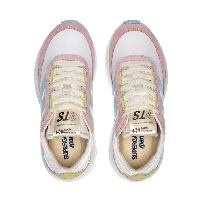 Women Sneakers Unisex 4089 TRAINING 9TS SLIM Low Cut PINK ISHGREY LILLASUNNY LIMEWHITE AVORIO Superga Low Cut