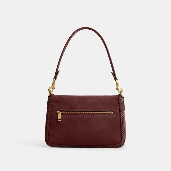 Women Soft Tabby Shoulder Bag With Braid Brasswine Coach Shoulder Bags and Hobos Women Soft Tabby Shoulder Bag With Braid Brasswine Coach Shoulder Bags and Hobos