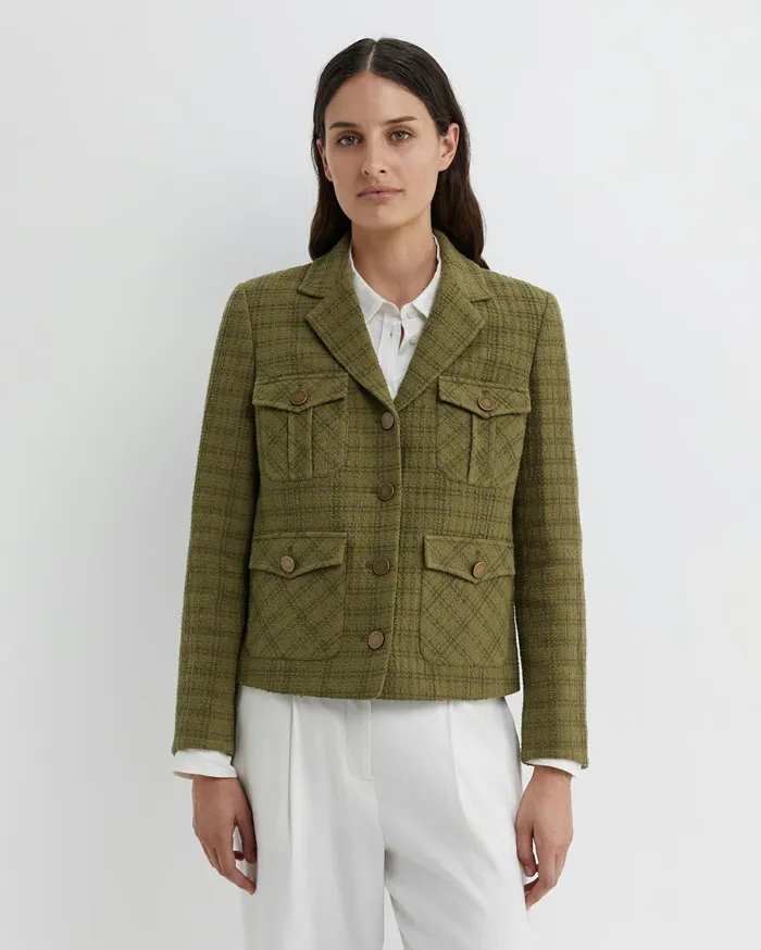 Women Sportscraft Jackets and Vests Elena Lady Jacket Khaki