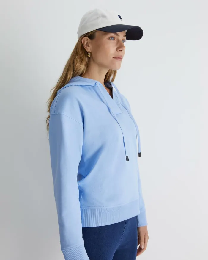 Women Sportscraft Knits and Cardigans SC Hoodie Pale Blue