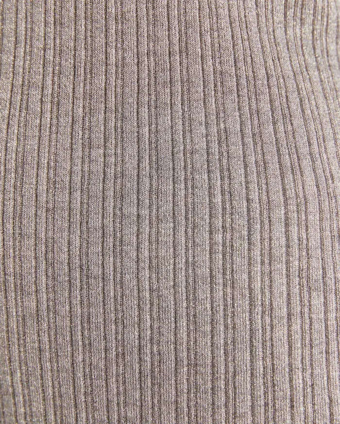 Women Sportscraft Knits and Cardigans Sparkling Rib Knit Tee Grey Pearl