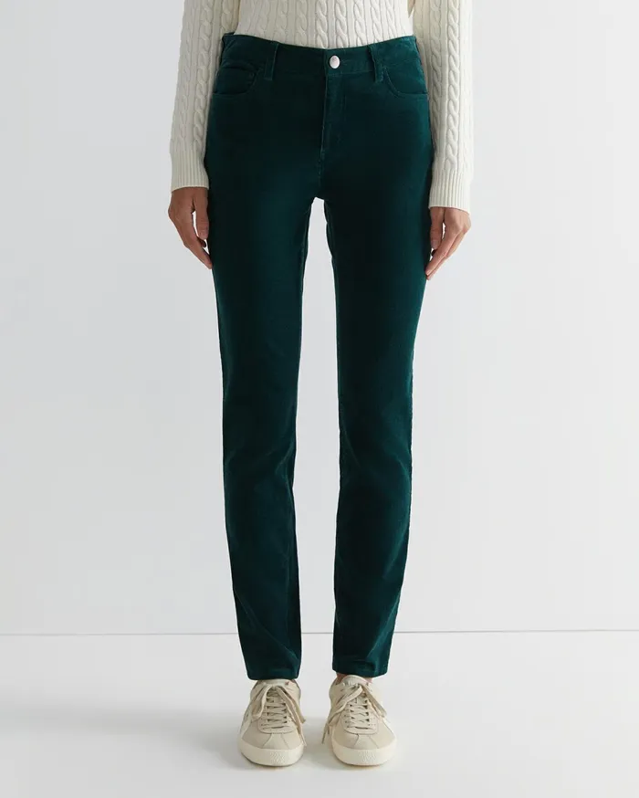 Women Sportscraft Pants Cleo Cord Jean Pine