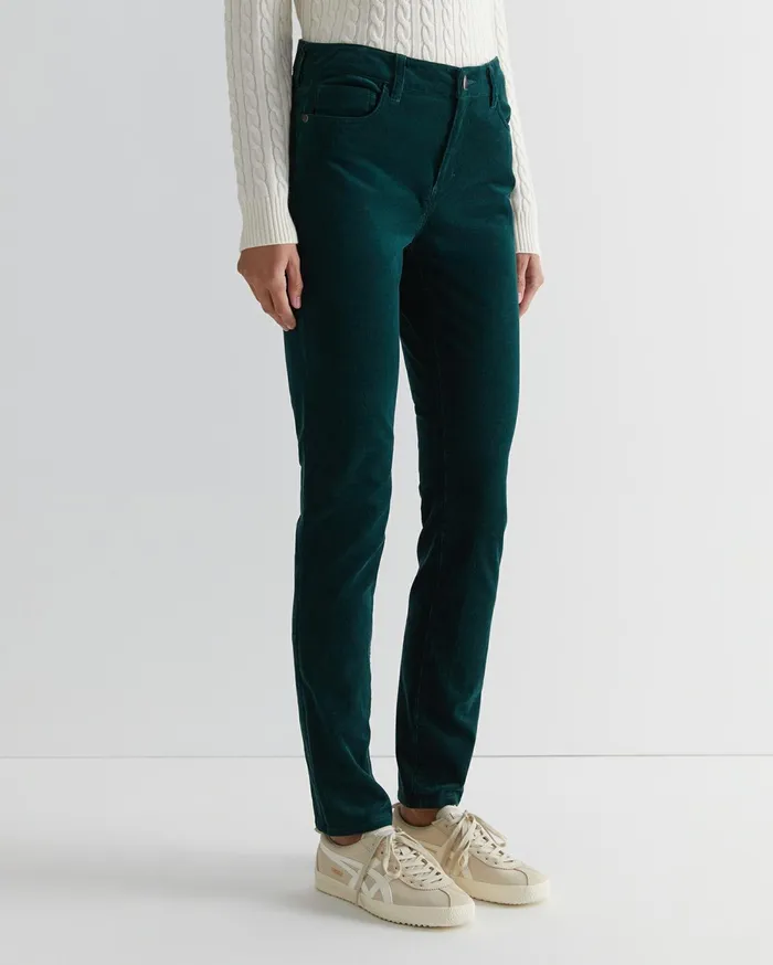 Women Sportscraft Pants Cleo Cord Jean Pine
