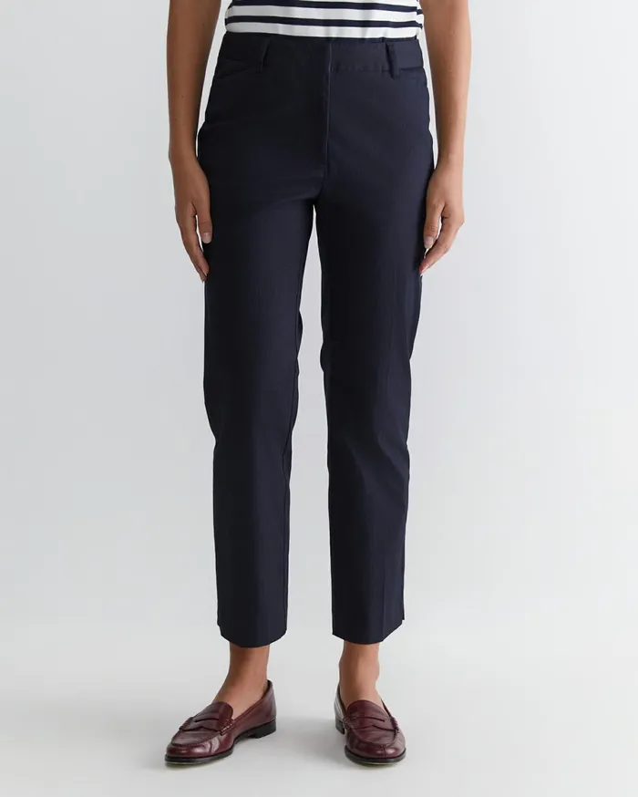 Women Sportscraft Pants Evie Straight Capri Pant Classic Navy