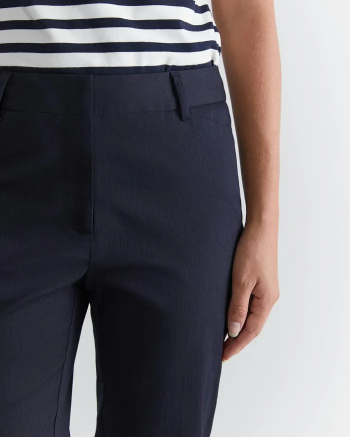 Women Sportscraft Pants Evie Straight Capri Pant Classic Navy