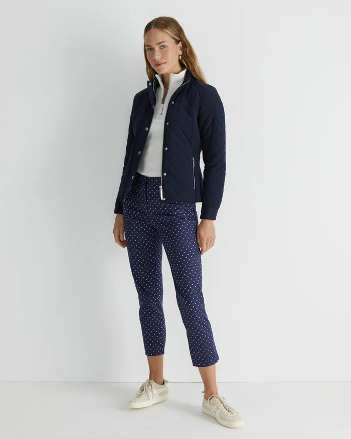 Women Sportscraft Pants Katie Print Pant Navywhite