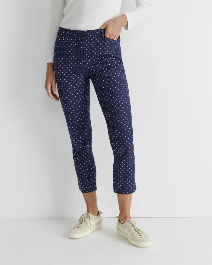 Women Sportscraft Pants Katie Print Pant Navywhite