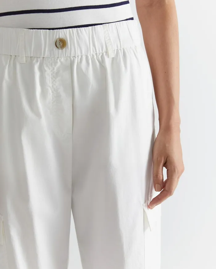 Women Sportscraft Pants Mila Cargo Pant White