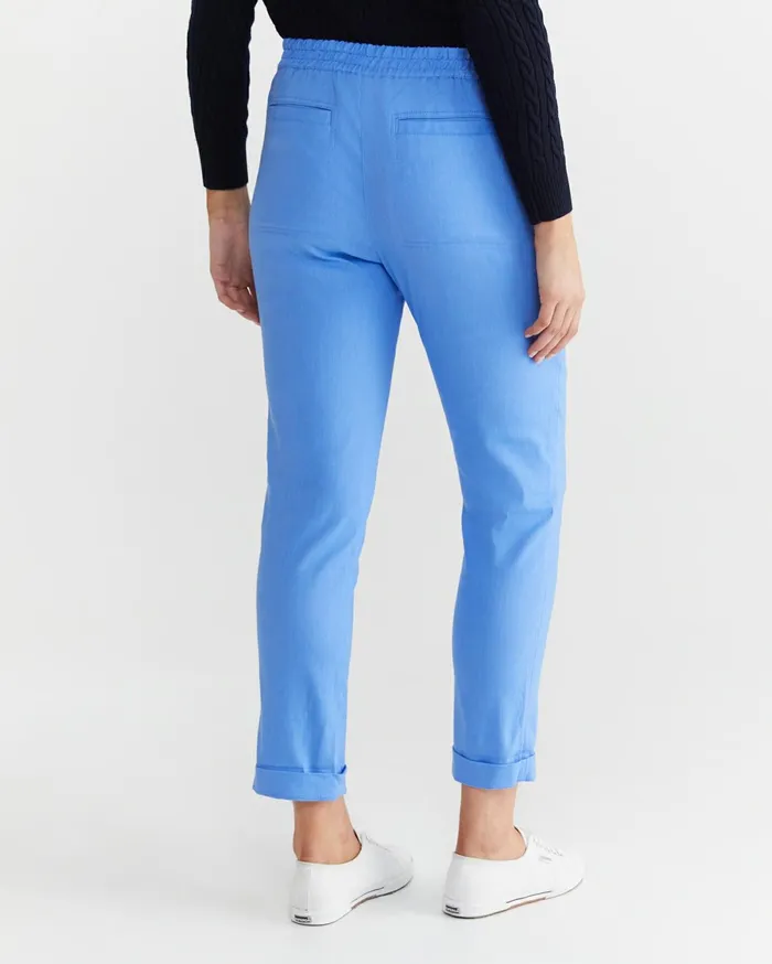 Women Sportscraft Pants Rosa Linen Pant Moroccan Blue