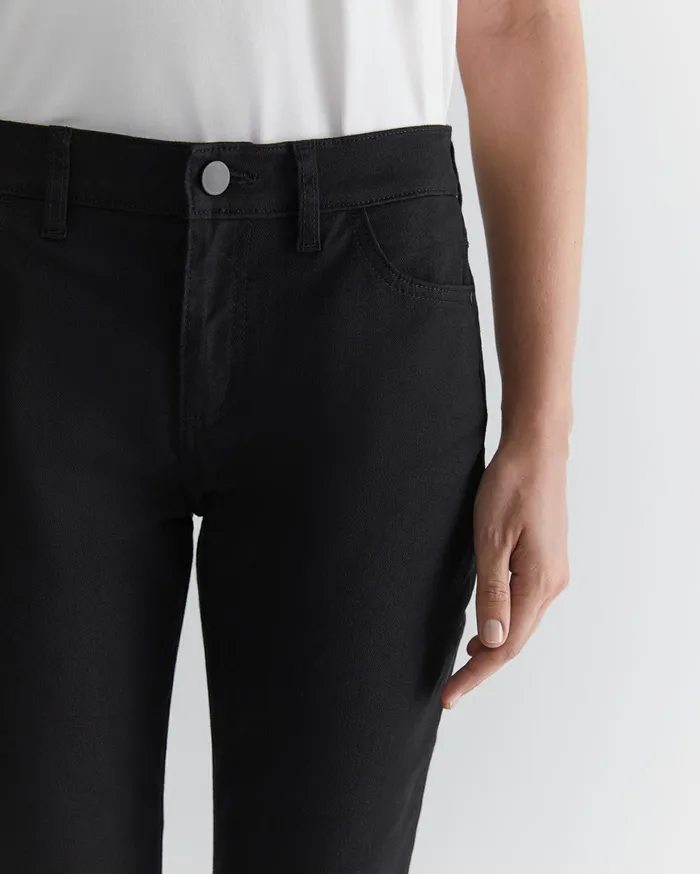 Women Sportscraft Pants Simone Straight Jean Black