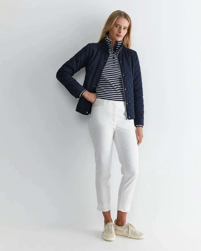 Women Sportscraft Pants Venus Capri Pant White