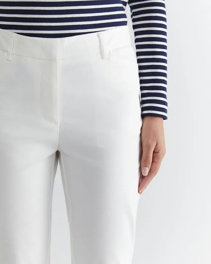 Women Sportscraft Pants Venus Capri Pant White