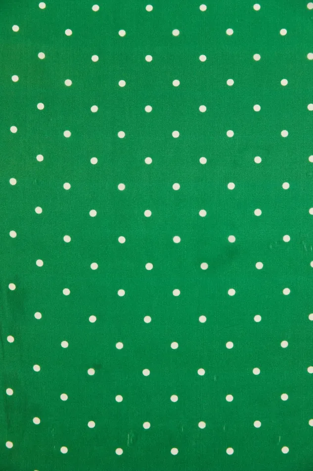 Women Sportscraft Scarves Spot Silk Scarf Green