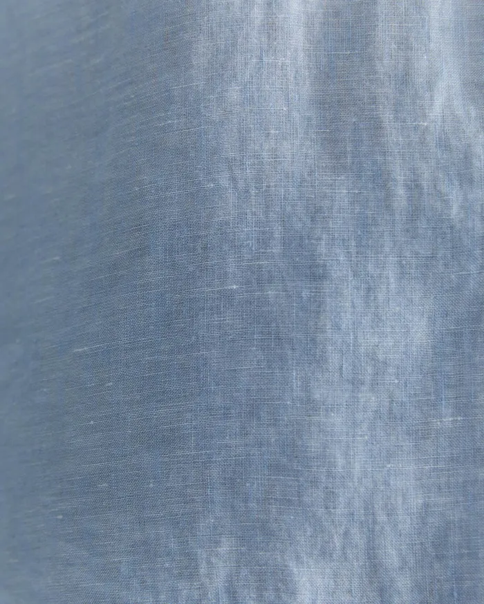 Women Sportscraft Shirts Dahlia Long Sleeve Linen Shirt Light Blue