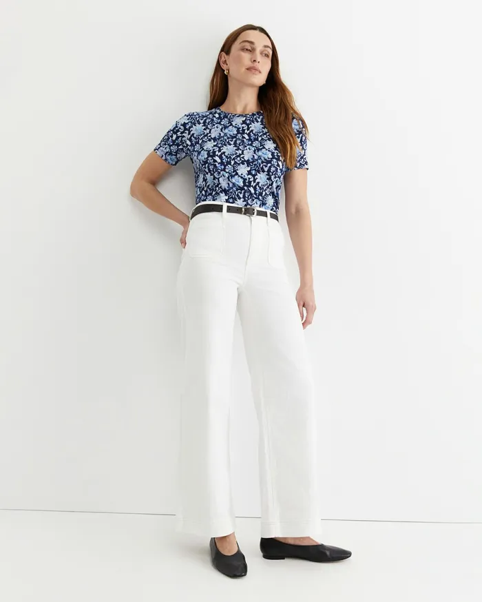 Women Sportscraft Tops and Tees Butterfly Liberty Short Sleeve Tee Multi
