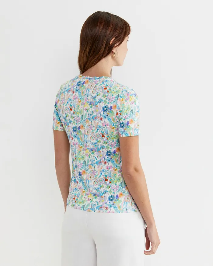 Women Sportscraft Tops and Tees Proposal Short Sleeve Liberty Tee Multi