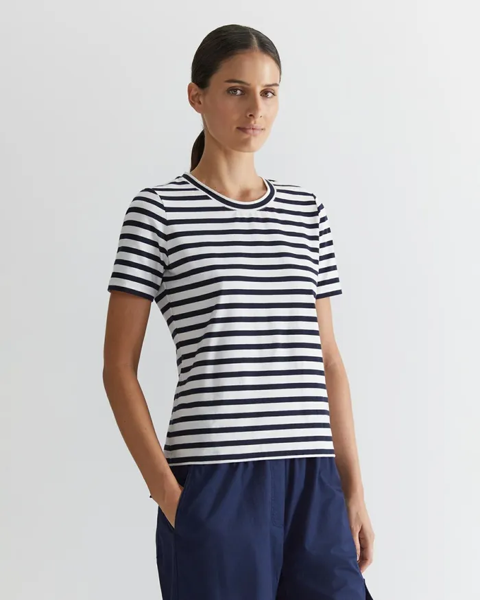 Women Sportscraft Tops and Tees The Perfect TShirt Navywhite