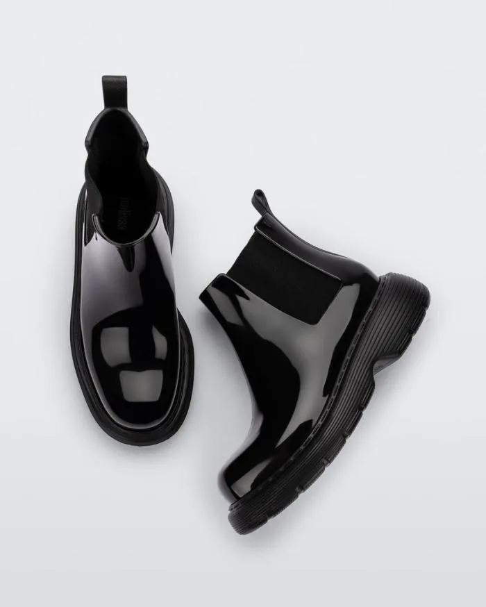 Women Step Black Melissa Boots