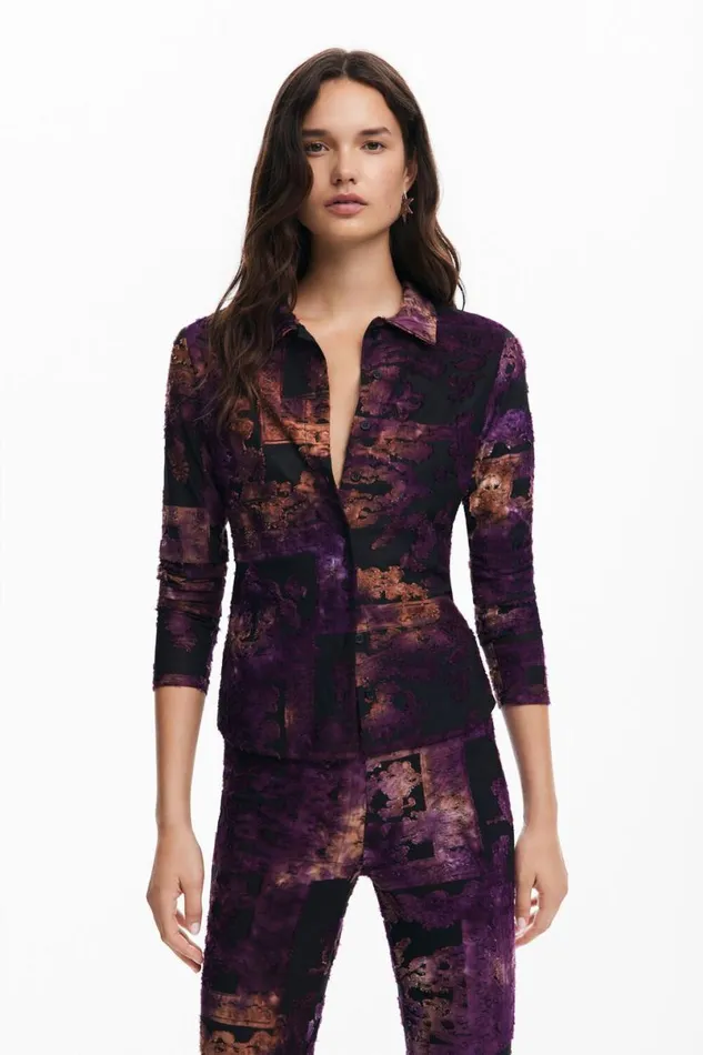 Women Tshirts Desigual Faded Shirt