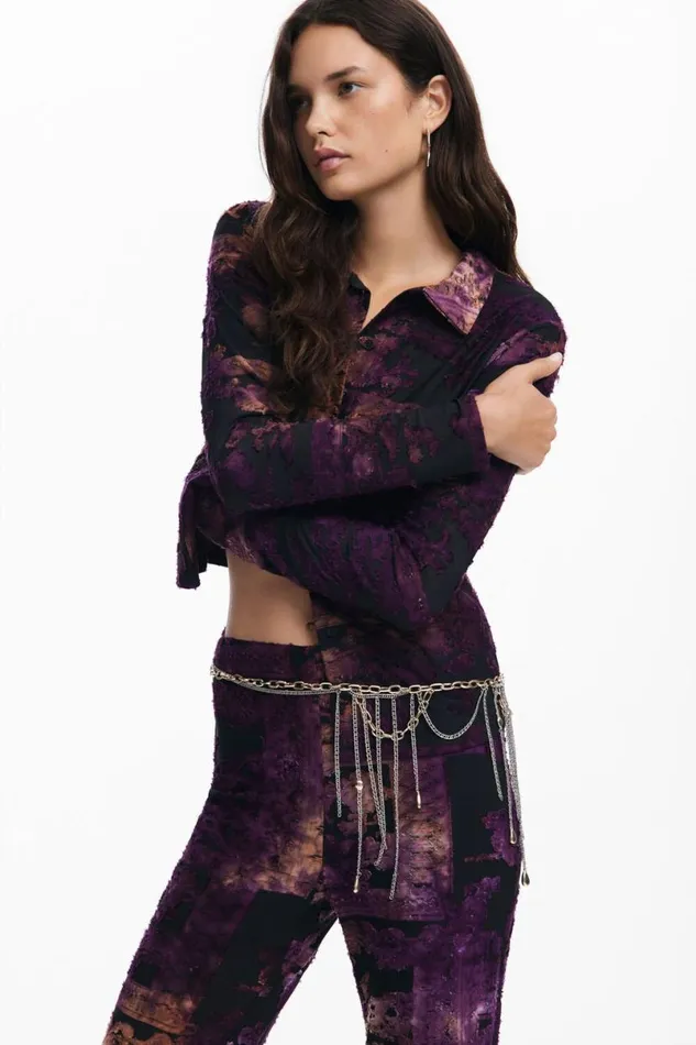 Women Tshirts Desigual Faded Shirt