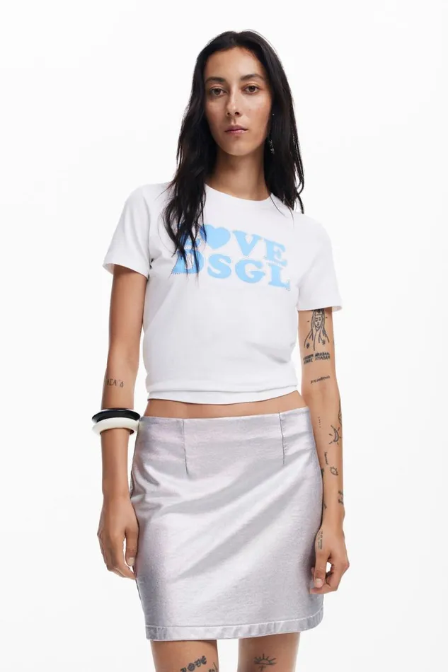 Women Tshirts Desigual Love Desigual Tshirt