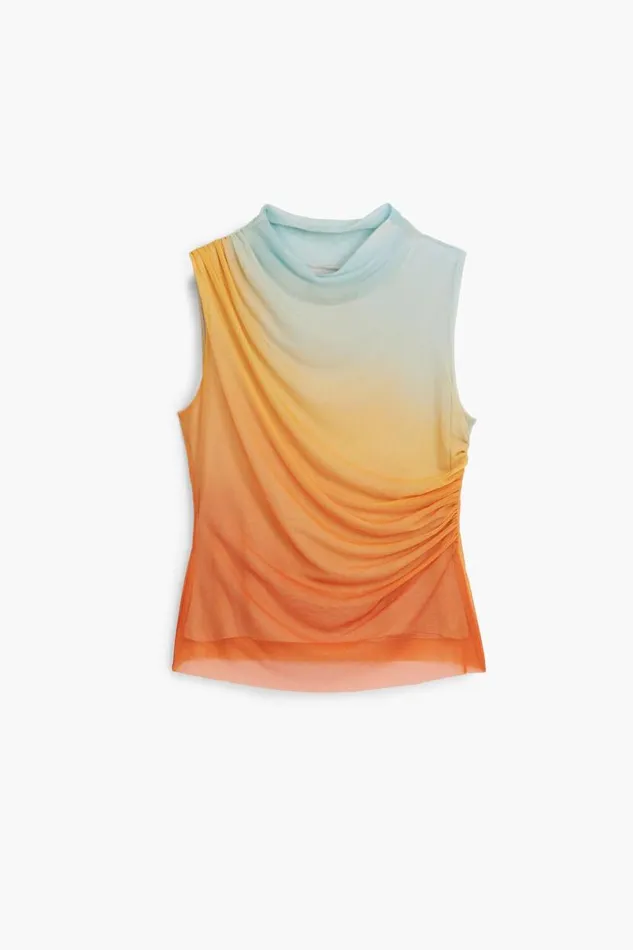 Women Tshirts Desigual Ombre Effect Tshirt