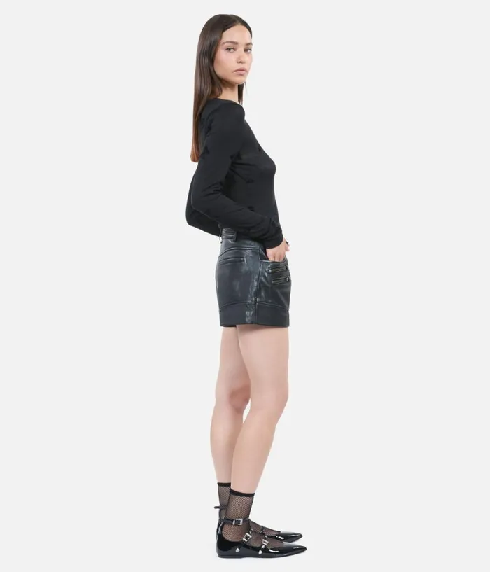 Women Tshirts THE KOOPLES Black Longsleeved Tshirt Women Tshirts THE KOOPLES Black Longsleeved Tshirt
