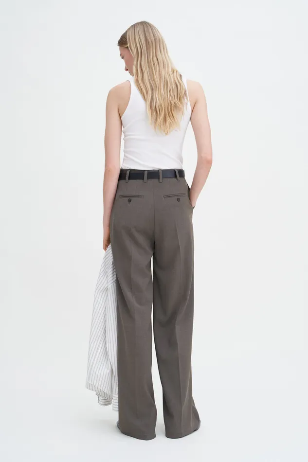 Women Tailoring filippak Darcey Wool Trousers Driftwood Women Tailoring filippak Darcey Wool Trousers Driftwood