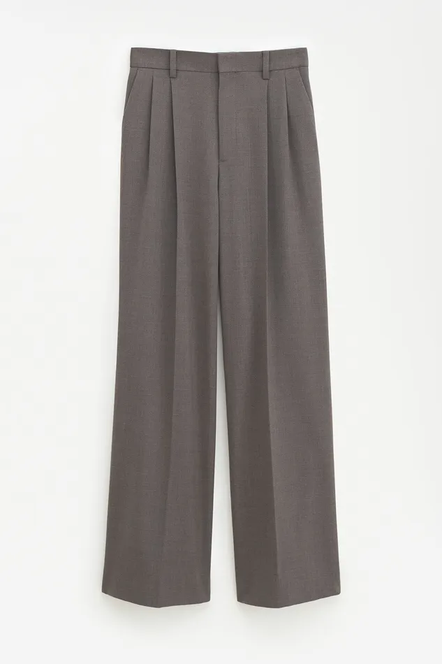 Women Tailoring filippak Darcey Wool Trousers Driftwood Women Tailoring filippak Darcey Wool Trousers Driftwood