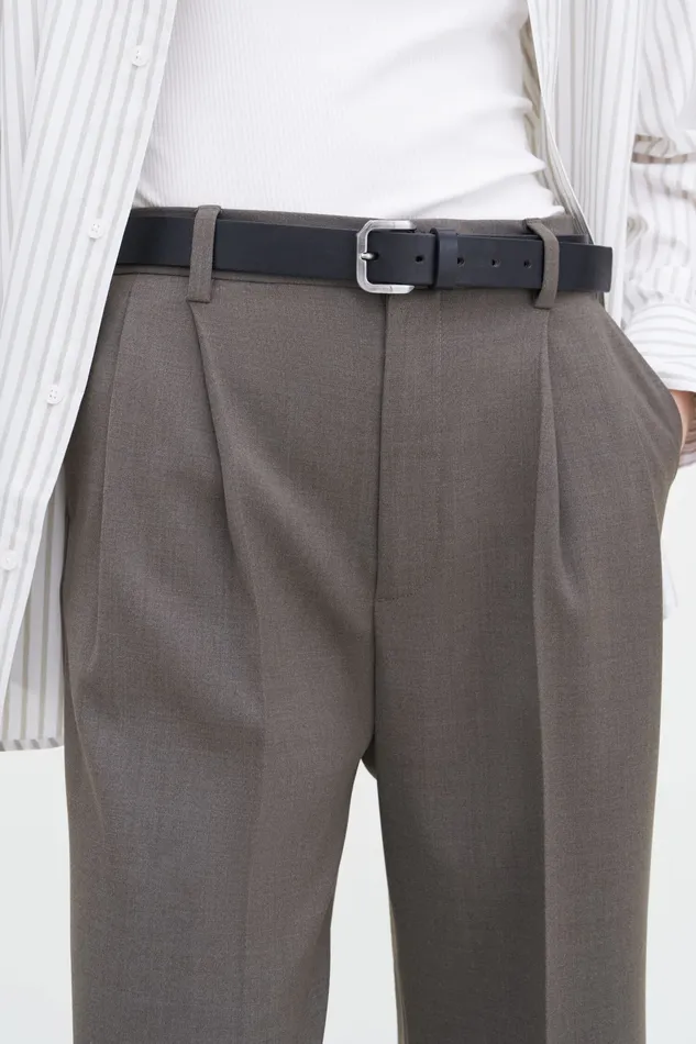 Women Tailoring filippak Darcey Wool Trousers Driftwood Women Tailoring filippak Darcey Wool Trousers Driftwood